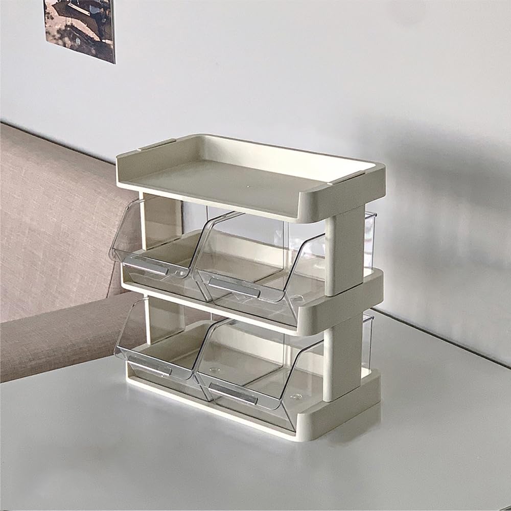 Amazon｜卓上 収納ケース ラック シンプル キッチン収納 お茶 コーヒー